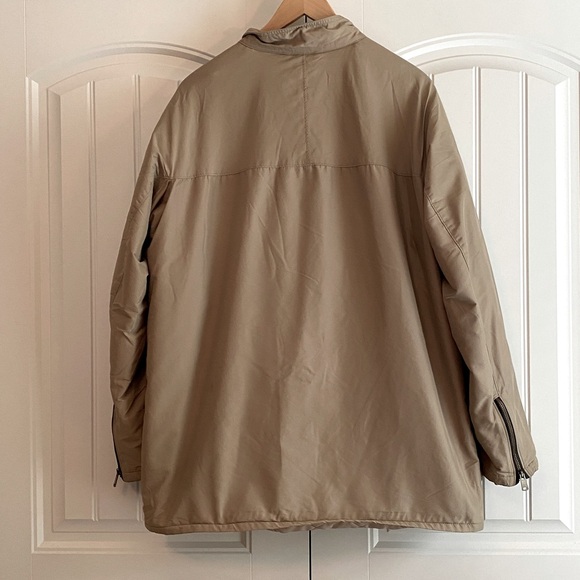 Coach Men's Utility Field‎ Jacket Coat Tan Khaki Size XL - Picture 6 of 15